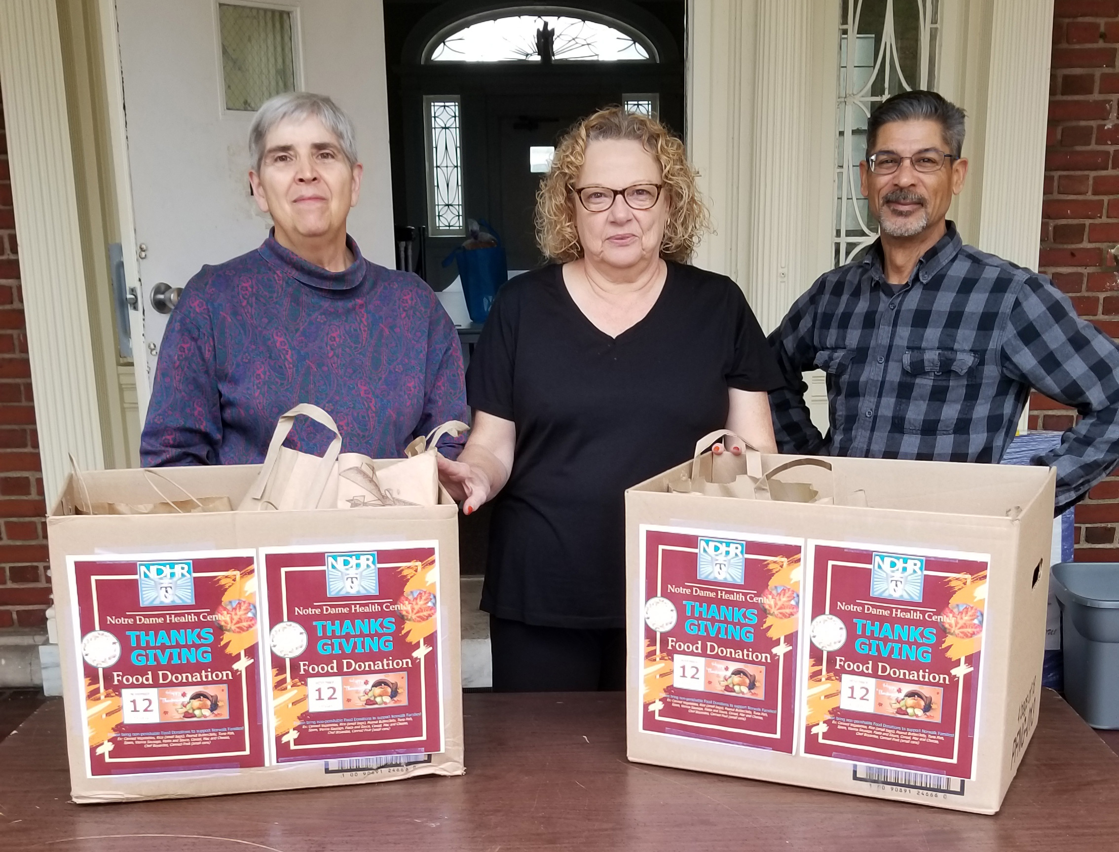 Notre Dame Rehab 2021-Thanksgiving-Food-Donation