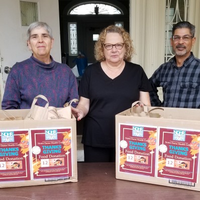 Notre Dame Rehab hosts food drive for St. Phillip’s